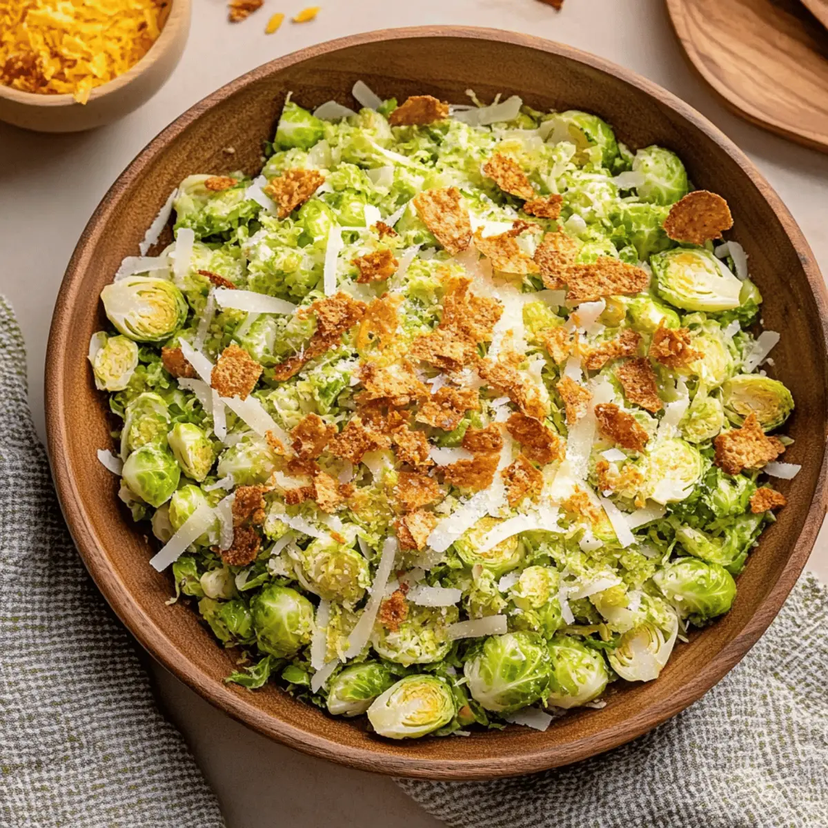 Beyond Romaine: Your Ultimate Shaved Brussels Sprout Caesar Guide