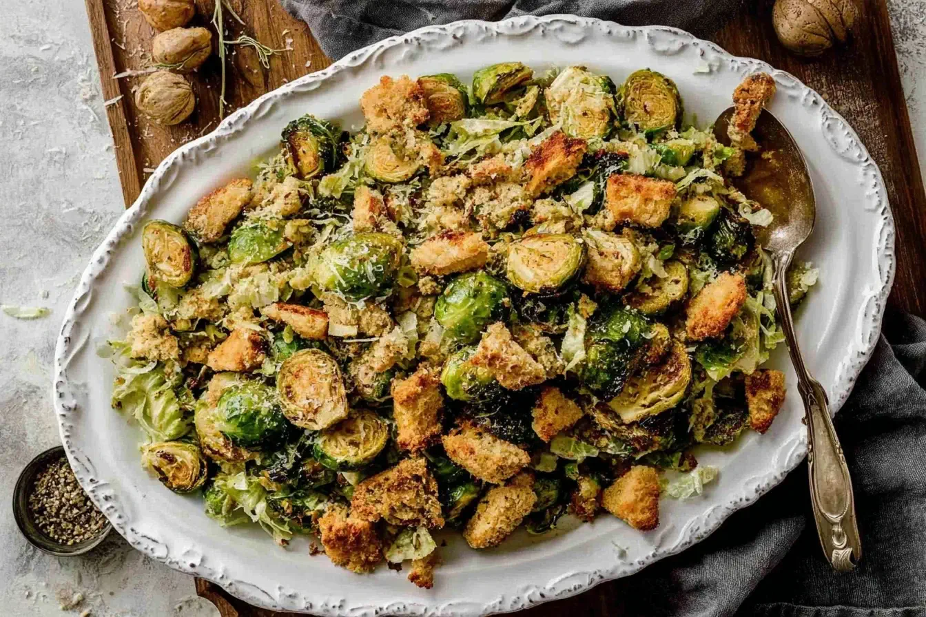 Make Ahead Magic: Easy Shaved Brussels Sprouts Caesar Secrets